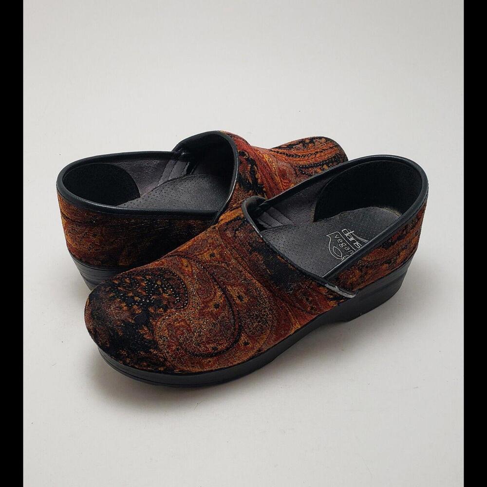 Womens Dansko Vegan Tapestry Loafers Mules‎ Sneakers Work Shoes 996890202 Size 7